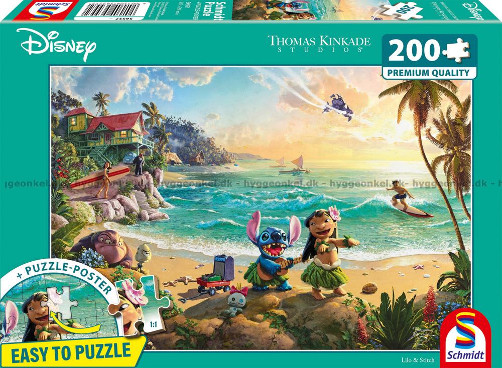 Pussel 200 Lilo & Stitch