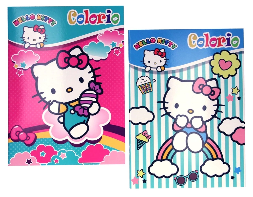 Målarbok Hello Kitty