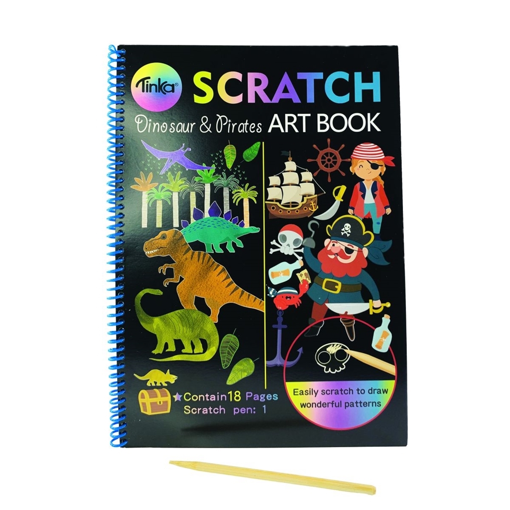 Scratch Bok Dino/Pirater