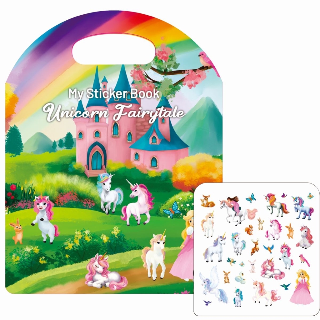 Stickersbok Enhörning