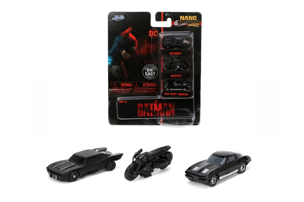 Batman 3-Pack Nanofordon