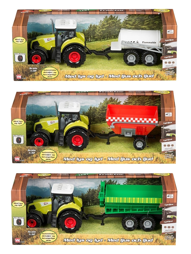 Traktor Med Släp