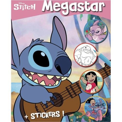Målarbok Stitch