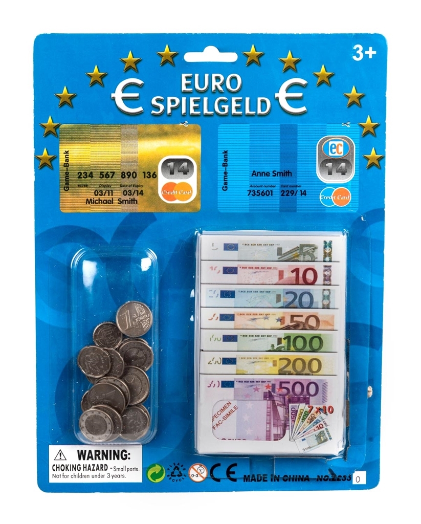 Euro Leksakspengar