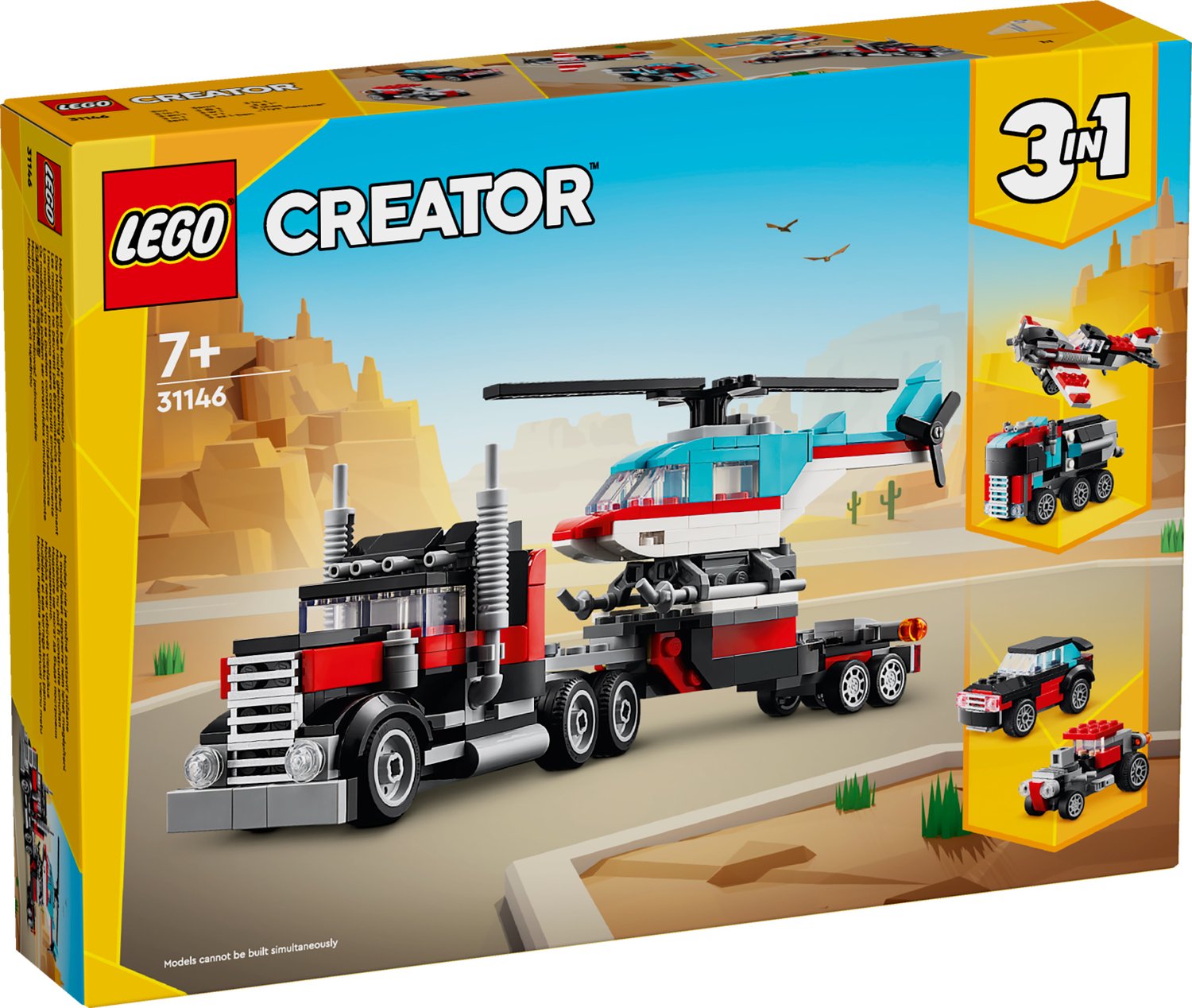 Creator Flakbil Med Helikopter