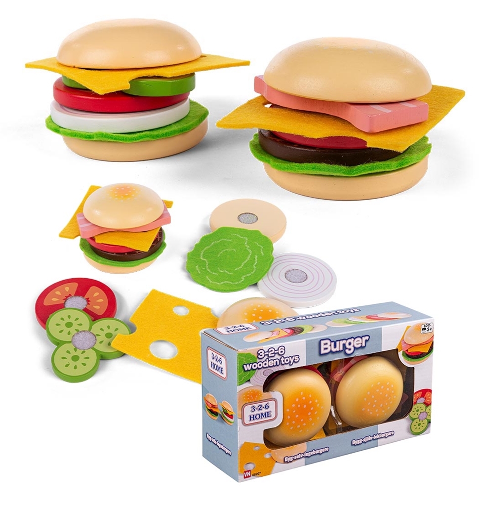 Hamburgare i Trä