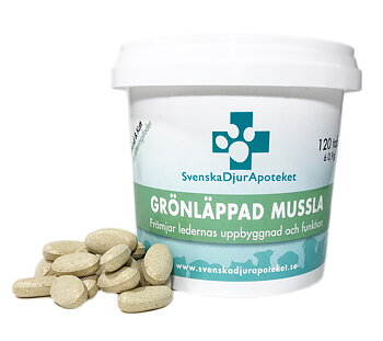 Svenska Djurapoteket Grönläppad Mussla