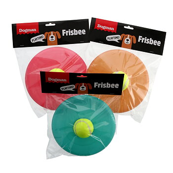 Dogman Frisbee Med Tennisboll