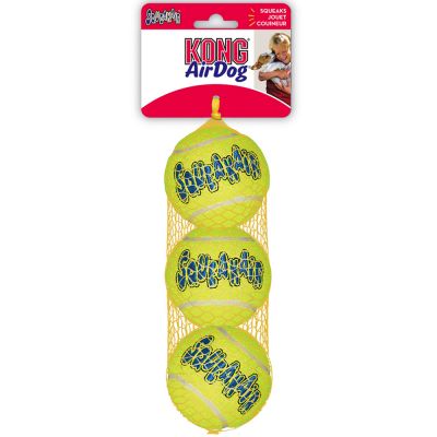 Kong Tennisboll med pip 3-pack, M