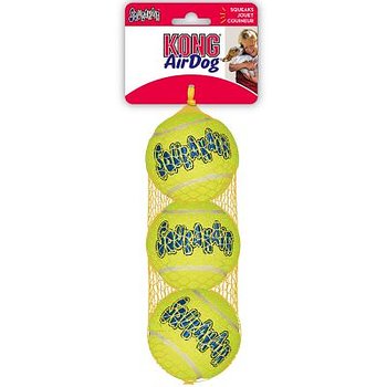 Kong Tennisboll med pip 3-pack, M