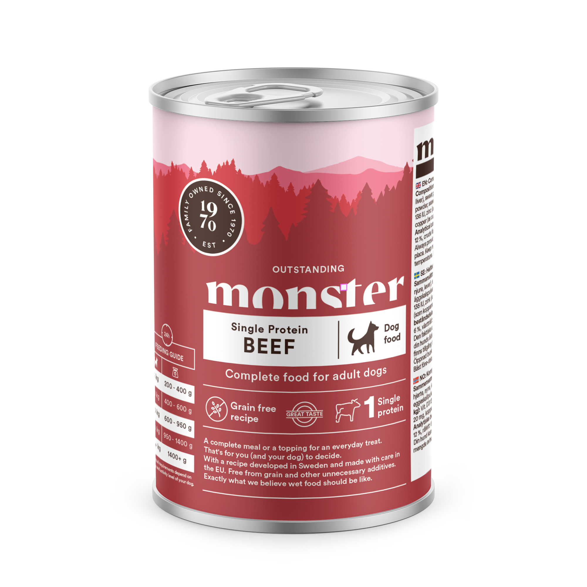 Monster Single Protein Beef 400 g