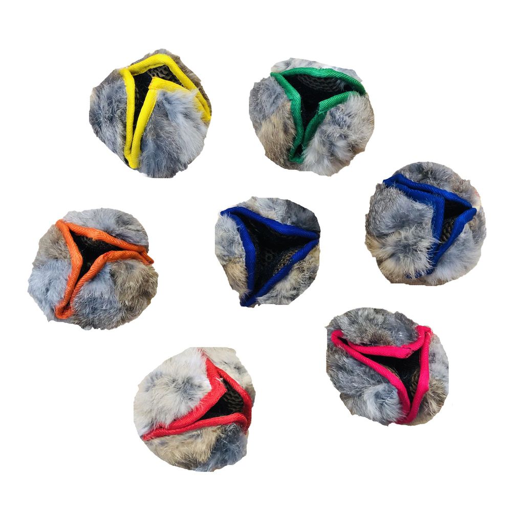 PawsPocket Lotusboll med Kaninskinn, flera storlekar  - 2