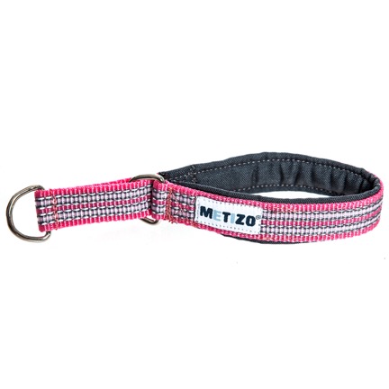 Metizo  Fodrat Halsband Halvstryp, Rosa