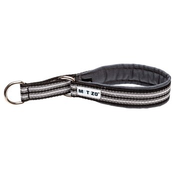 Metizo Fodrat Halsband Halvstryp, Svart