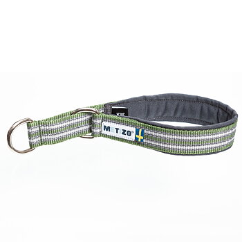 Metizo  Fodrat Halsband Halvstryp, Olivgrön