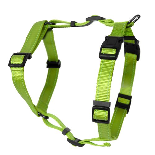 Dogman Justerbar H-Sele Iris med Reflex, Grön