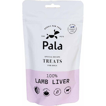 Pala Hundgodis 100% Lamb Liver 100g 