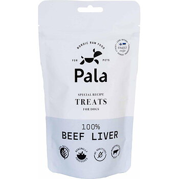 Pala Hundgodis 100% Beef Liver 100g 