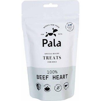 Pala Hundgodis 100% Beef Heart 100g 