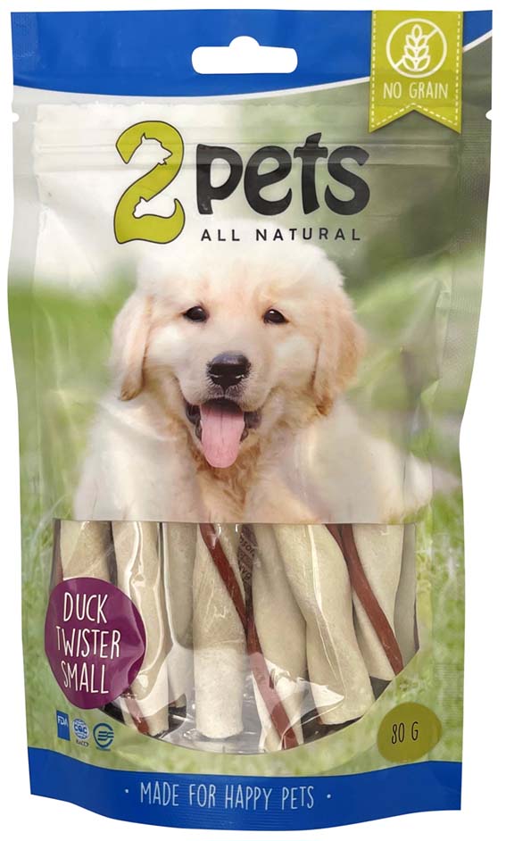 2Pets Tuggtwister Anka 80g, S