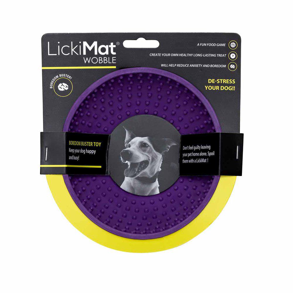 LickiMat Wobble Matskål, Lila