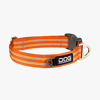 Dog Copenhagen Urban Style Halsband, Orange Sun
