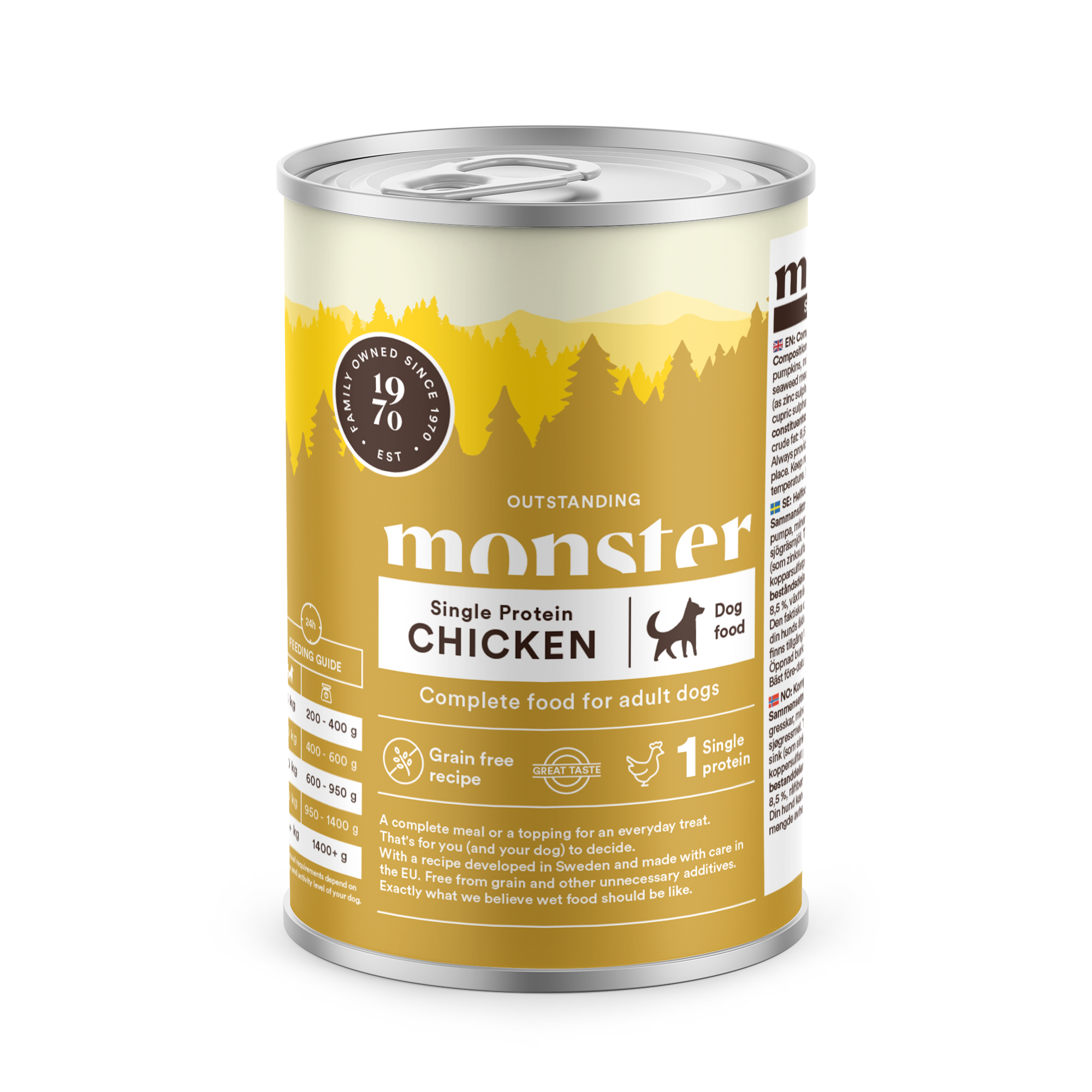 Monster Single Protein Chicken 400 g