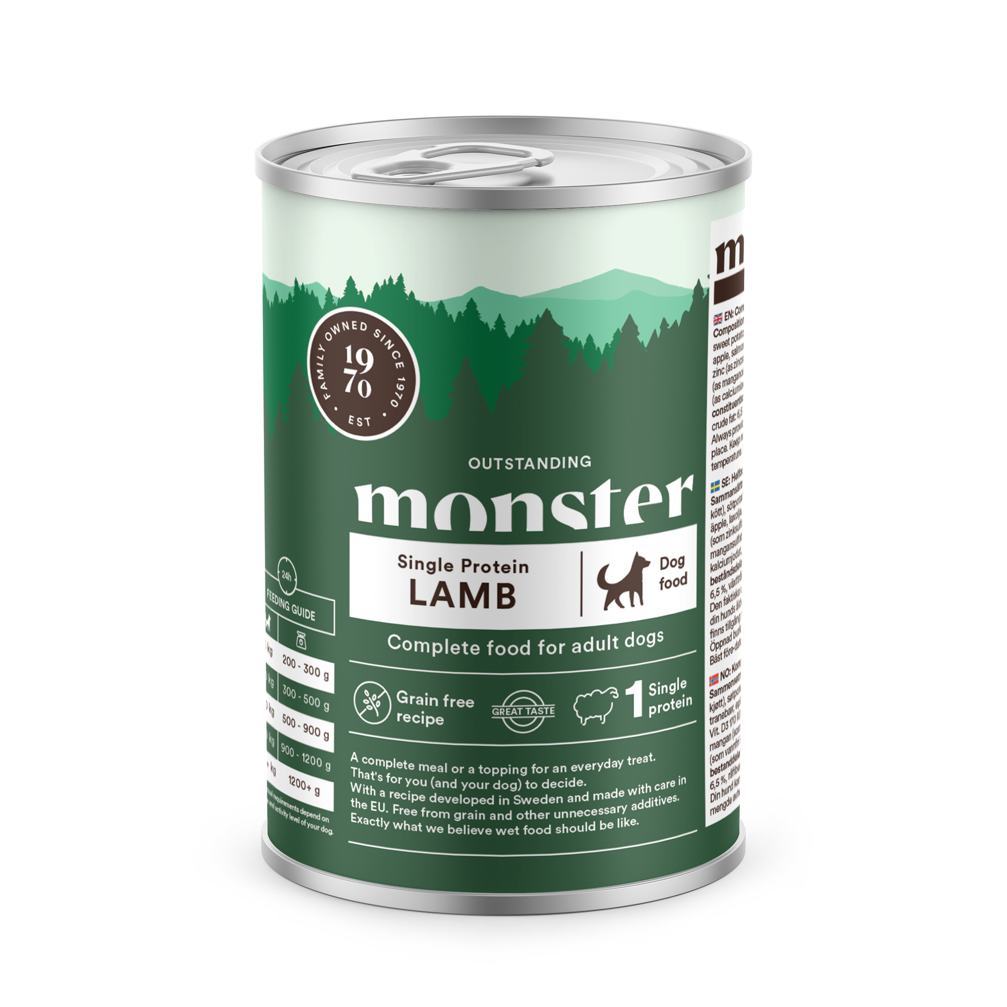 Monster Single Protein Lamb 400 g