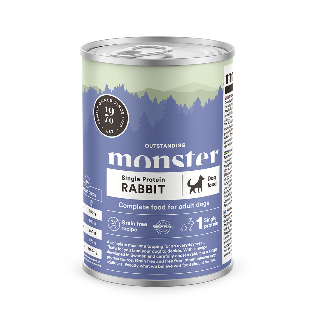 Monster Single Protein Rabbit 400 g