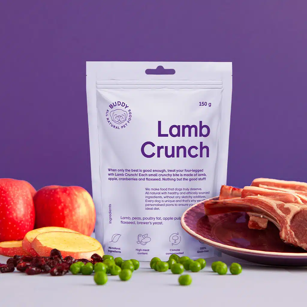 Buddy Hundgodis Lamb Crunch, 150g