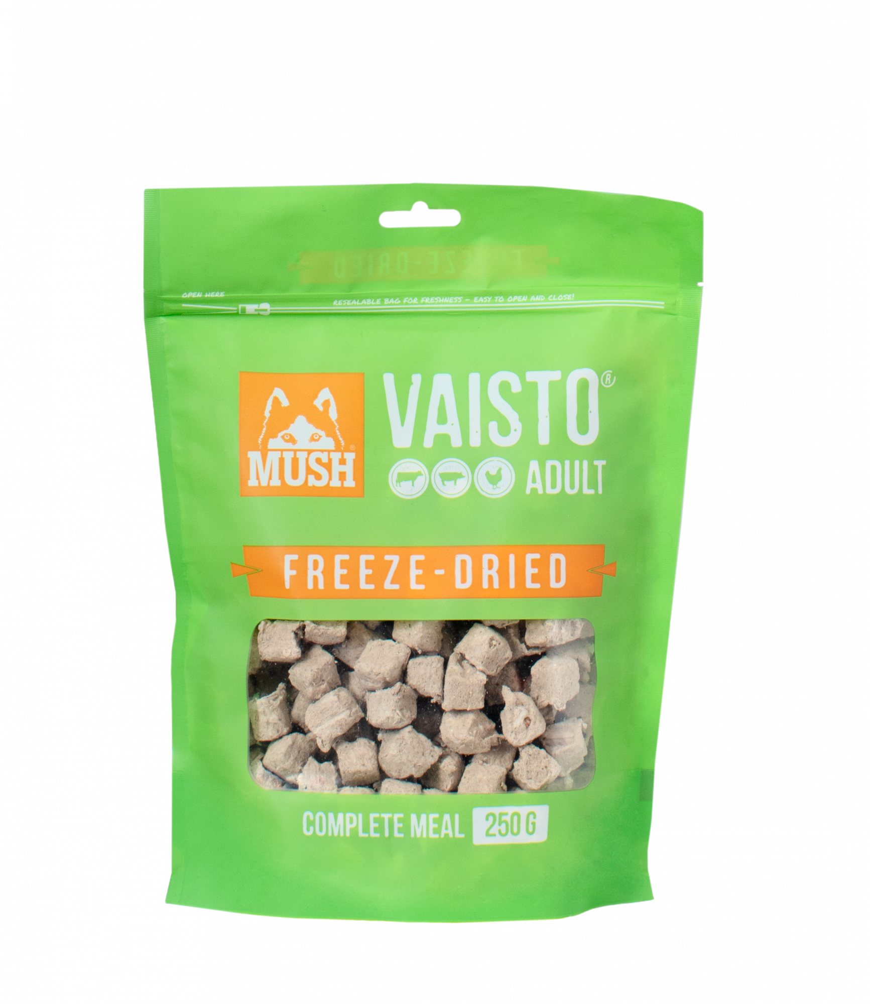 MUSH Grön Freeze-Dried 250g