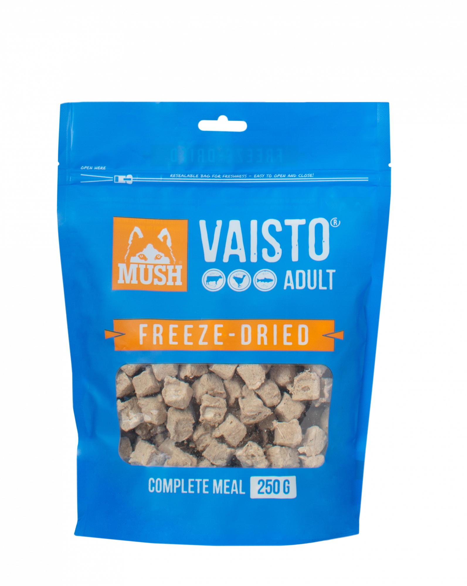 MUSH Blå Freeze-Dried 250g
