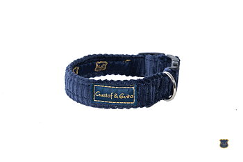 Gustaf & Evita Halsband Manchester Blå 40cm