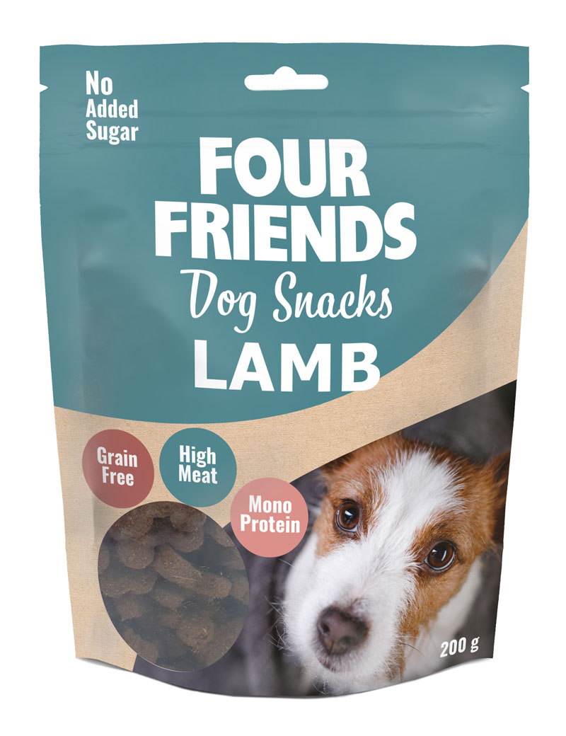 Four Friends Dog Snacks Lamb 200gr
