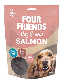 Four Friends Dog Snacks Salmon  200gr
