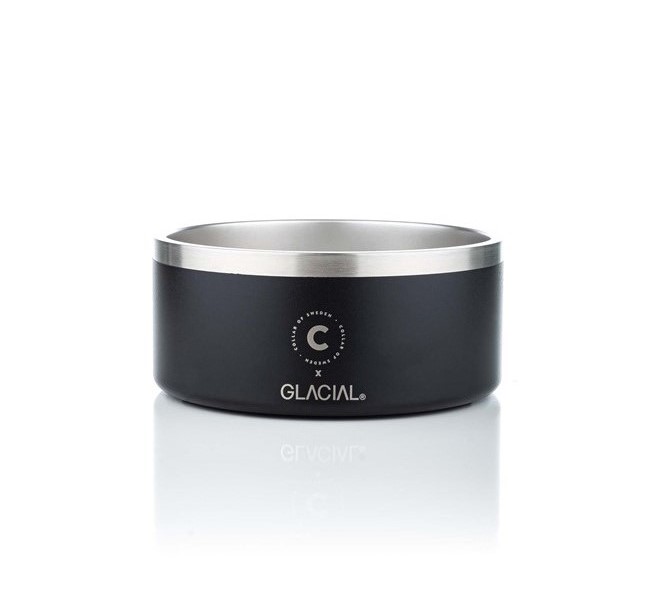 GLACIAL Termoskål Rostfri 900 ml, Svart 