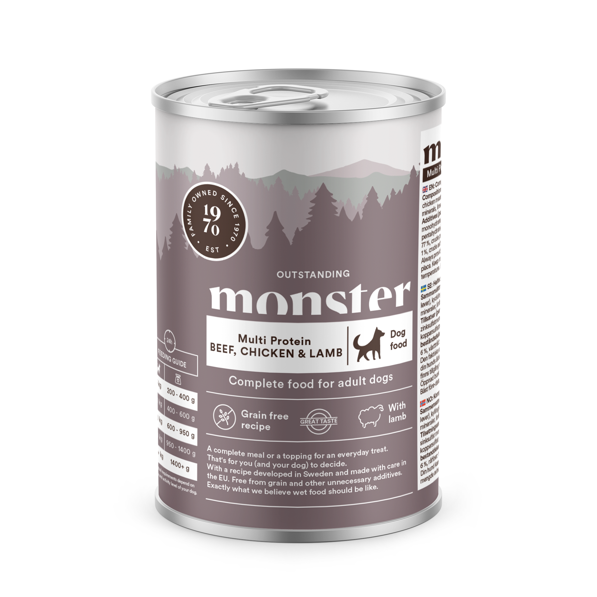 Monster Multi Protein Beef, Chicken and Lamb 400 g
