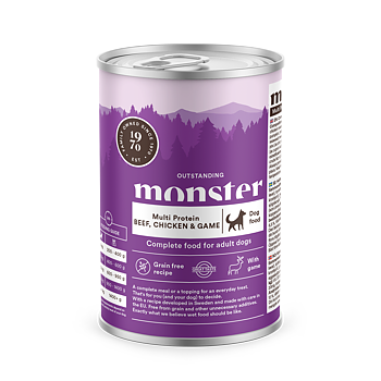 Monster Multi Protein Beef, Chicken and Game 400 g