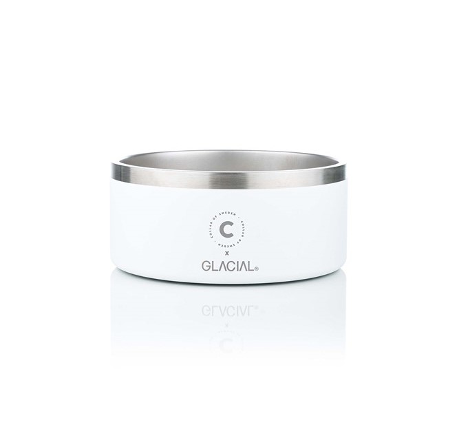 GLACIAL Termoskål Rostfri 900 ml, Vit