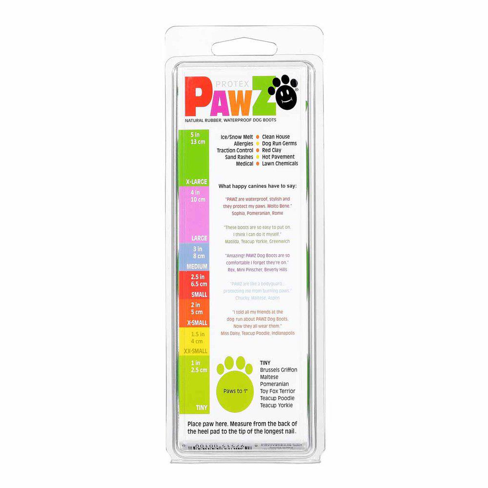 Pawz Dog Boots 12-pack, flera storlekar - 3