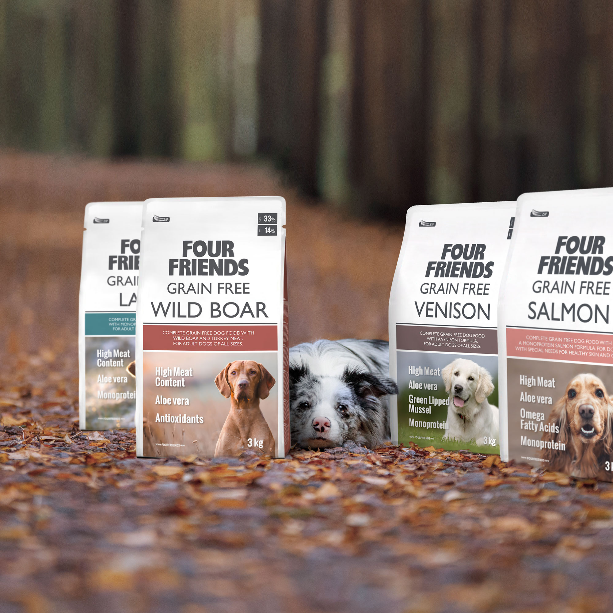 FourFriends Hundfoder 
