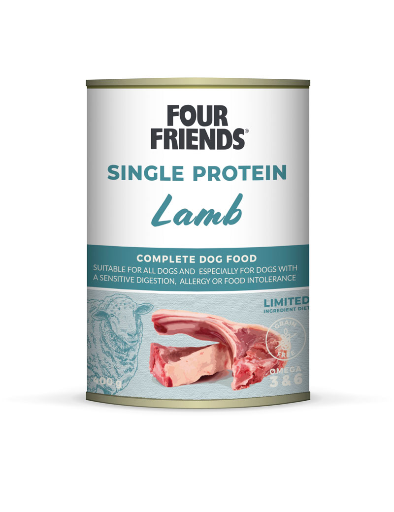 Four Friends Single Protein Lamb 400 g