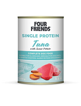 Four Friends Single Protein Tuna & SP 400 g
