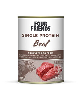 Four Friends Single Protein Beef 400 g