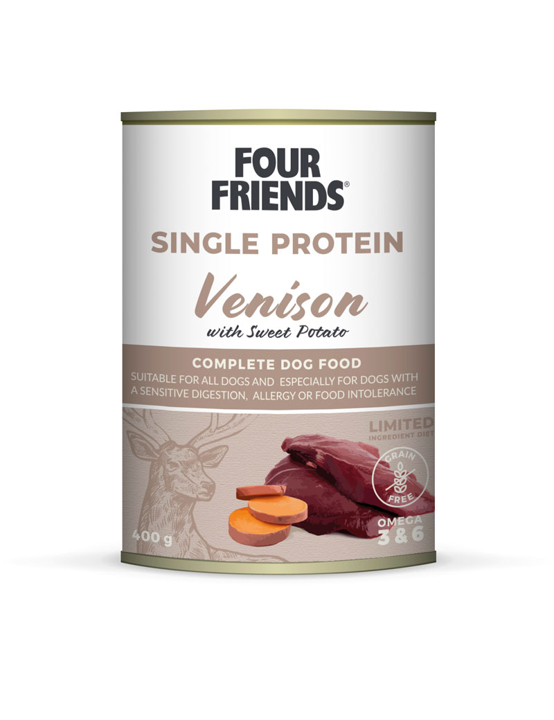 Four Friends Single Protein Venison & SP 400 g