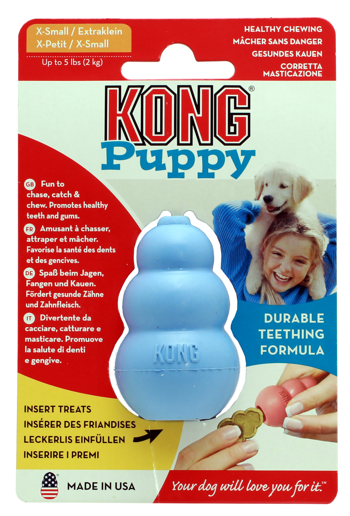 Kong Puppy  Blå