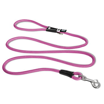 Curli Stretch Comfort Leash, Fuchsia