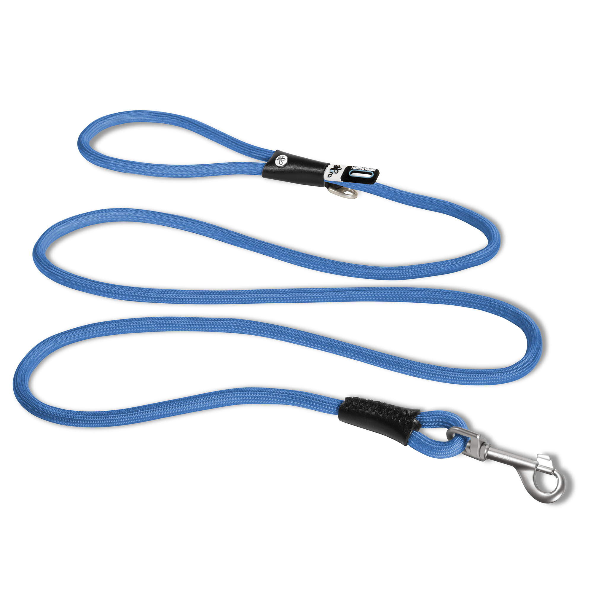 Curli Stretch Comfort Leash, Blå