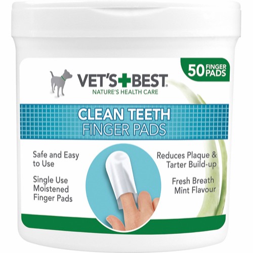 Vet´s Best Teeth Fingerpads 50-pack 