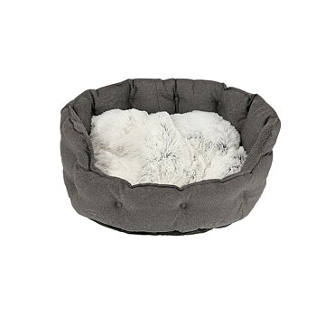 Dogman Hundbädd Classy Memory Foam Grå,  flera storlekar 